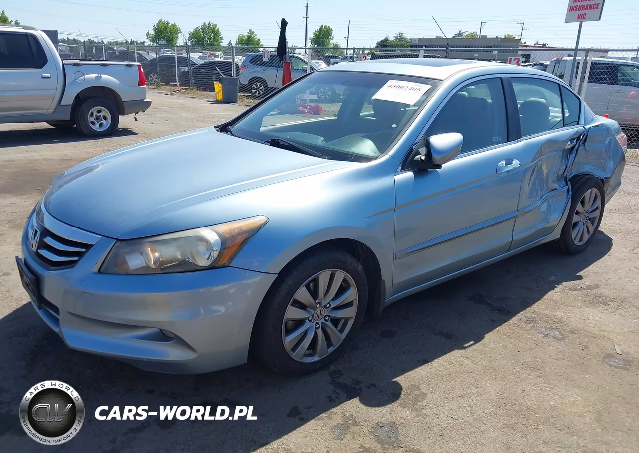 2012 Honda Accord 3.5 Ex-L VIN:1HGCP3F8XCA010302 - 2