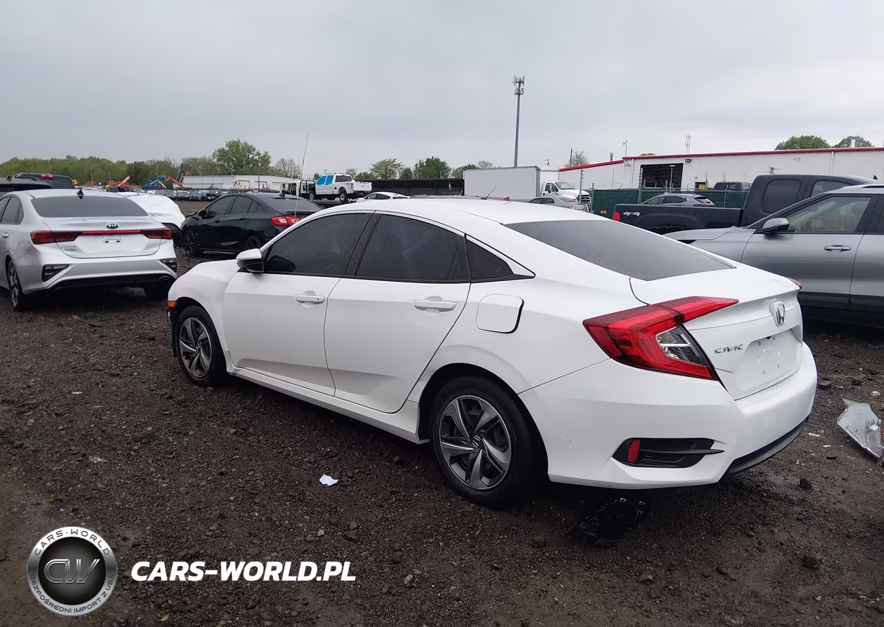 2021 Honda Civic Lx VIN:2HGFC2F66MH506122 - 3