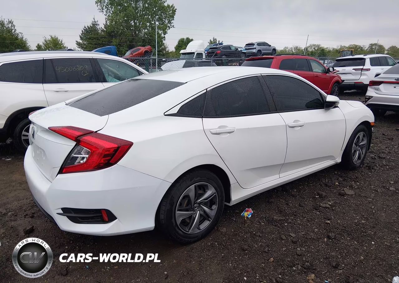 2021 Honda Civic Lx VIN:2HGFC2F66MH506122 - 4