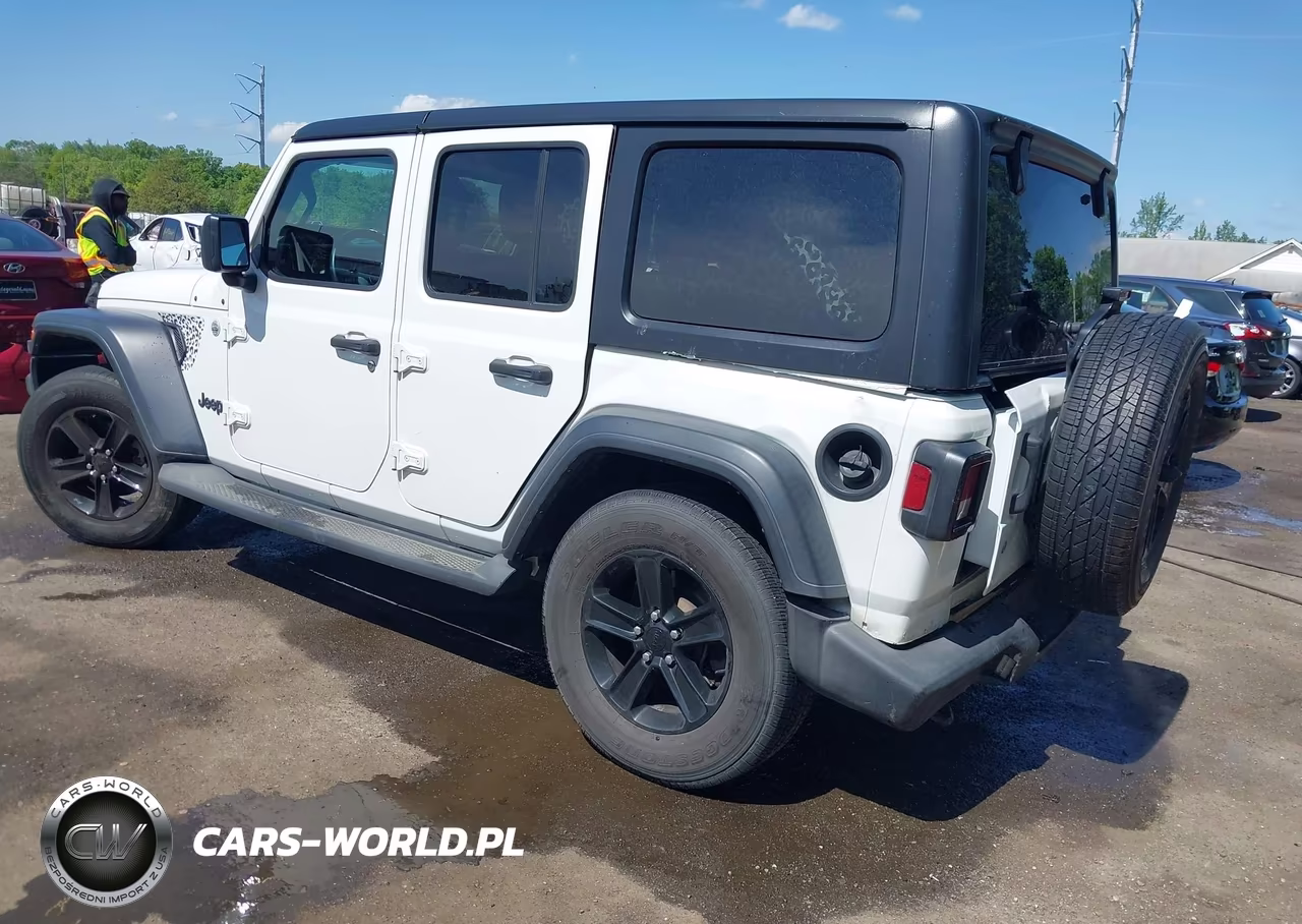 2020 Jeep Wrangler Unlimited Sport Altitude 4X4 VIN:1C4HJXDN5LW191639 - 3