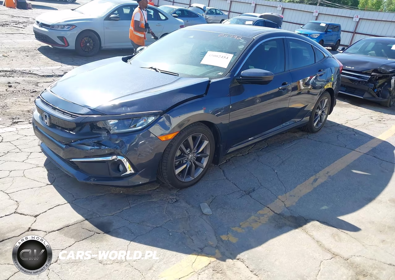 2021 Honda Civic Ex-L VIN:19XFC1F71ME011792 - 2