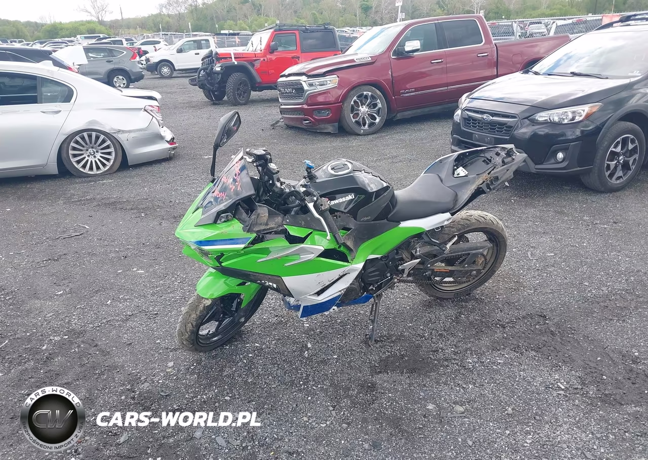 2024 Kawasaki Ex500 VIN:ML5EXGG19RDA10781 - 2