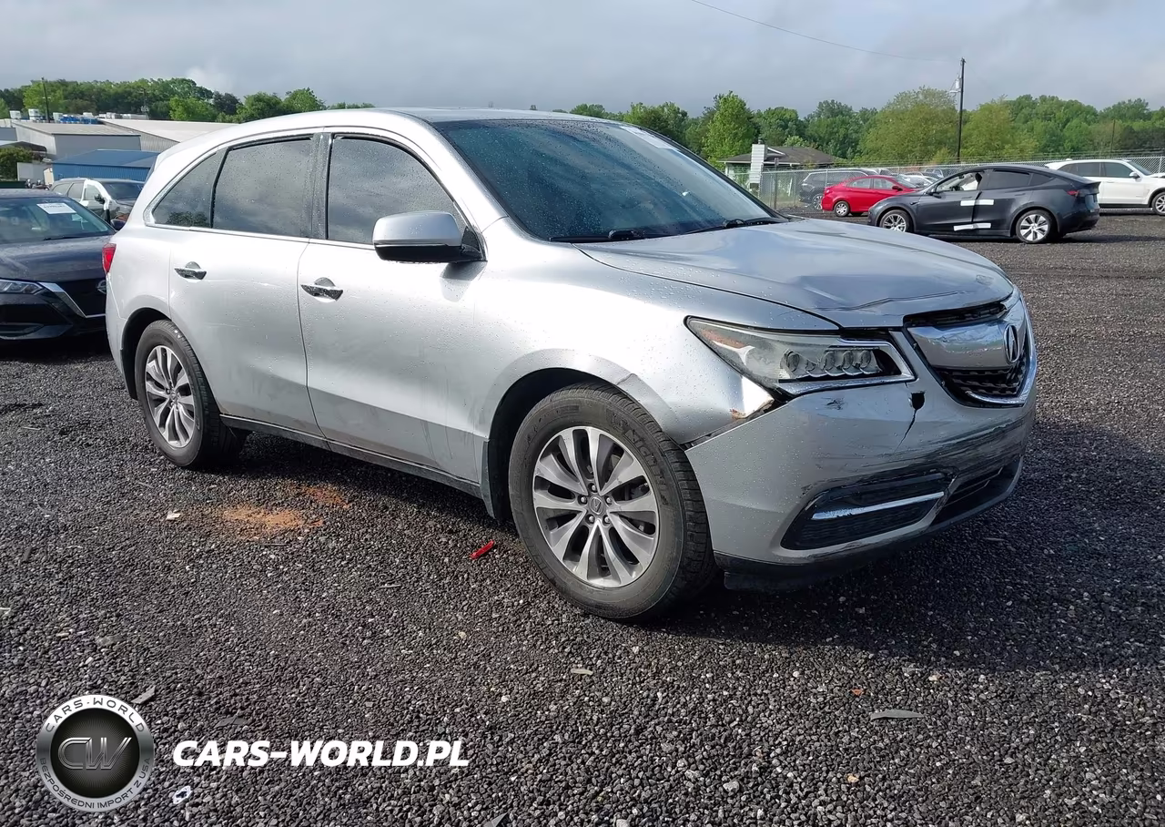 2015 Acura Mdx Technology Package