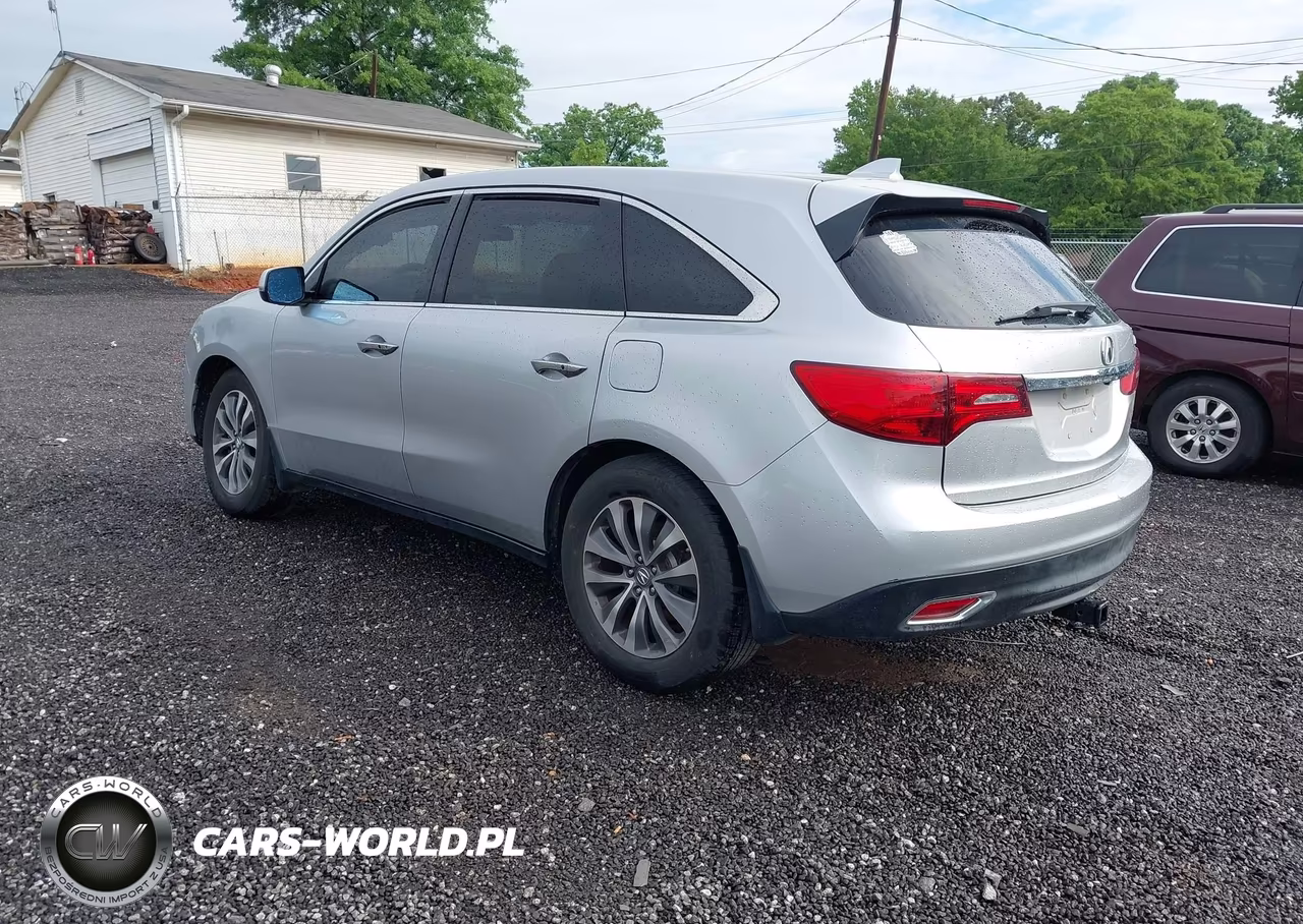2015 Acura Mdx Technology Package VIN:5FRYD3H41FB009220 - 3