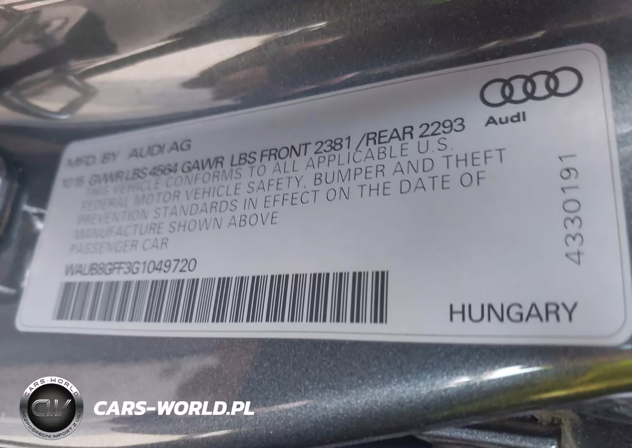 2016 Audi A3 2.0T Premium VIN:WAUB8GFF3G1049720 - 9