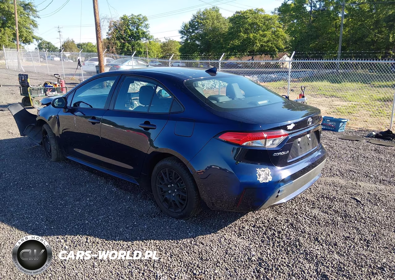 2020 Toyota Corolla Le VIN:5YFEPRAEXLP110581 - 3
