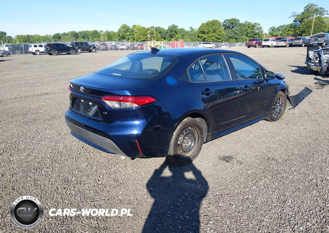 2020 Toyota Corolla Le VIN:5YFEPRAEXLP110581 - 4