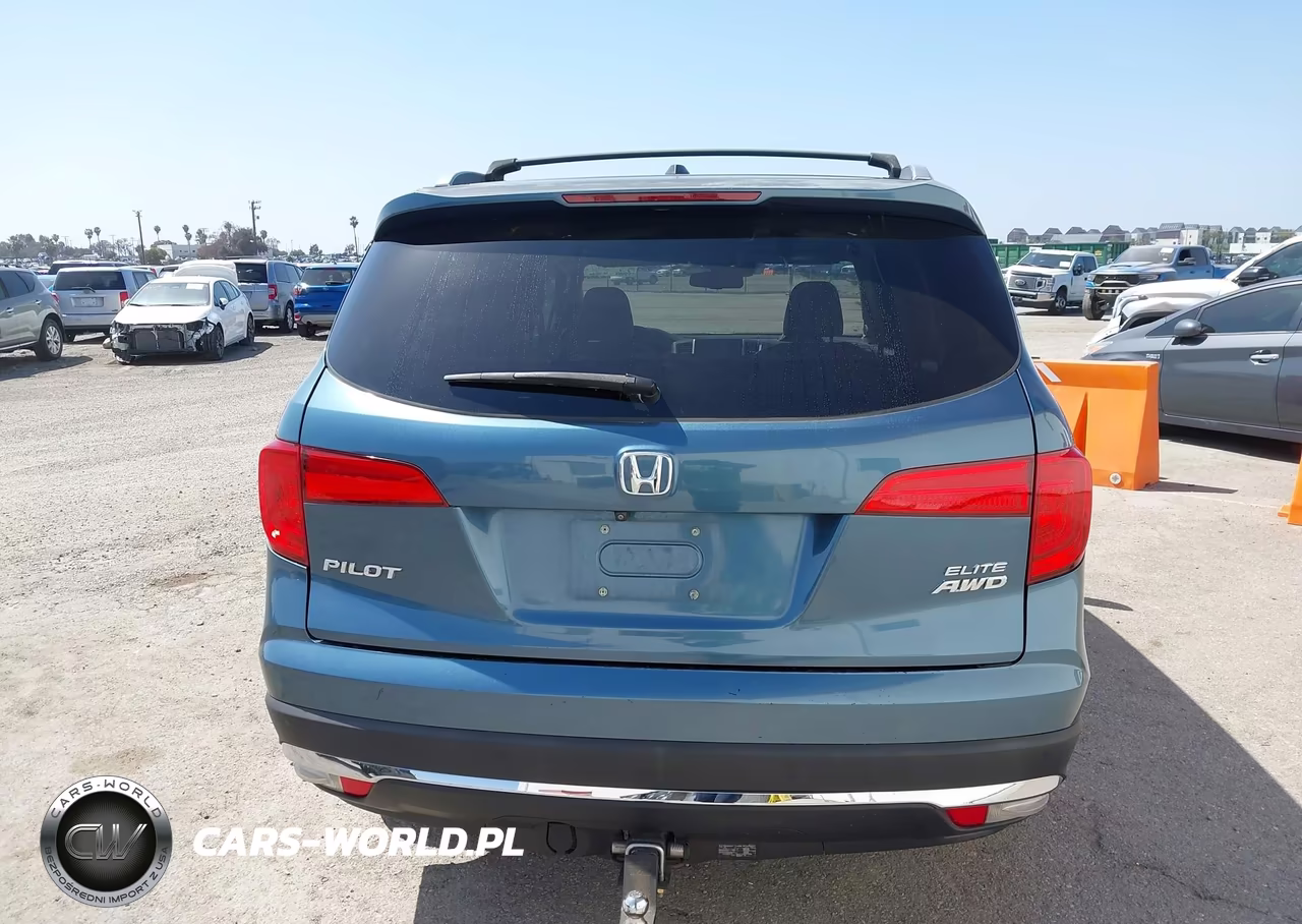 2016 Honda Pilot Elite VIN:5FNYF6H02GB040620 - 16