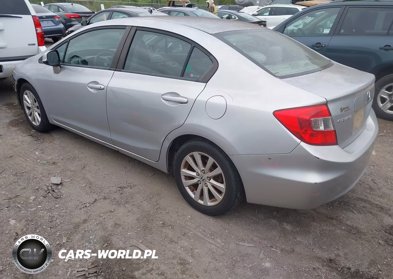 2012 Honda Civic Ex VIN:19XFB2F82CE056045 - 3