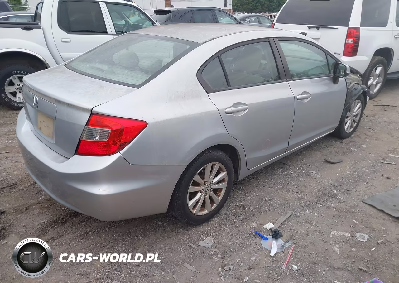 2012 Honda Civic Ex VIN:19XFB2F82CE056045 - 4