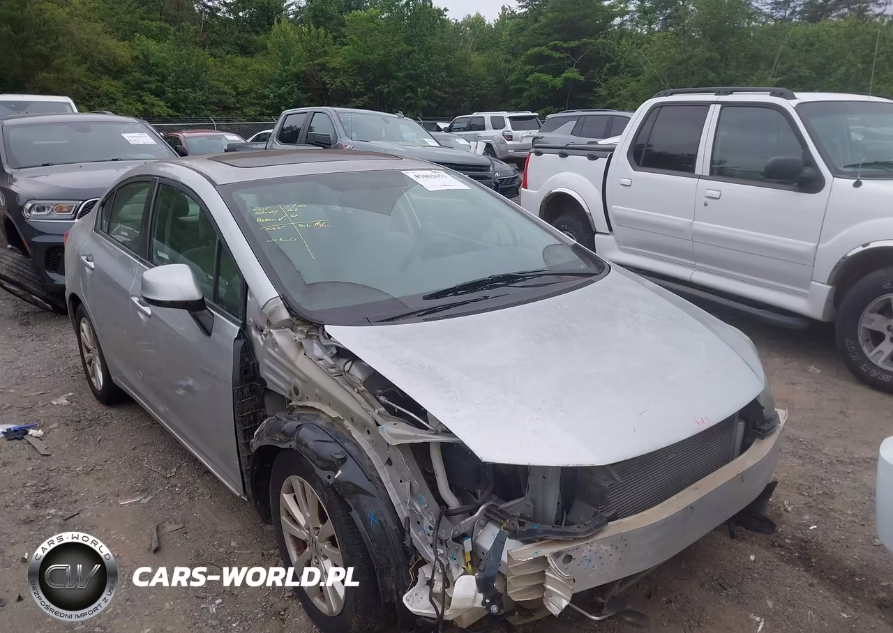2012 Honda Civic Ex VIN:19XFB2F82CE056045 - 6