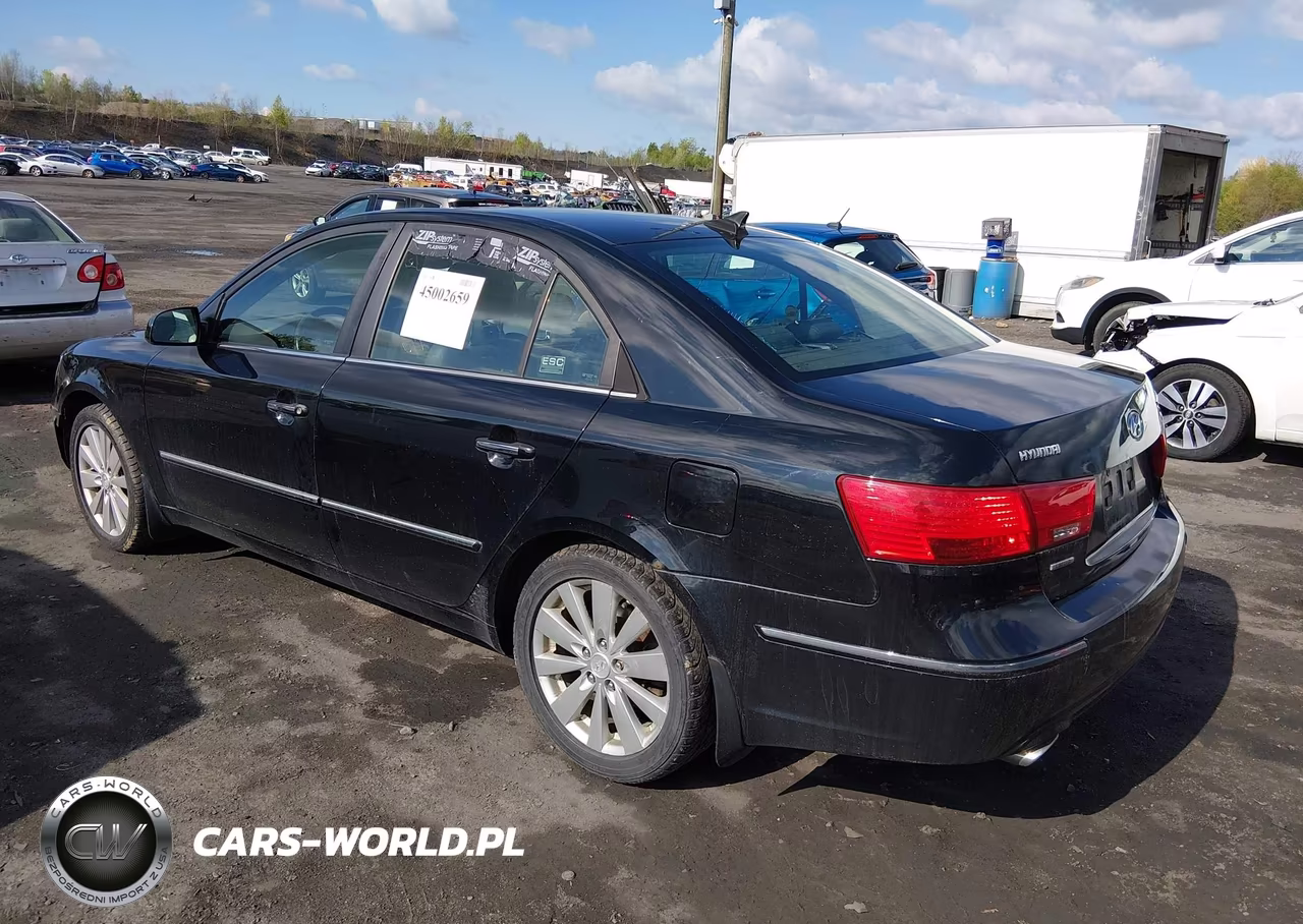 2009 Hyundai Sonata Limited V6 VIN:5NPEU46F99H450551 - 3