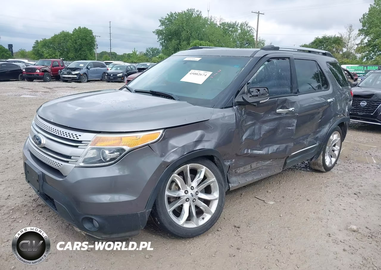 2014 Ford Explorer Xlt VIN:1FM5K7D86EGB48351 - 2