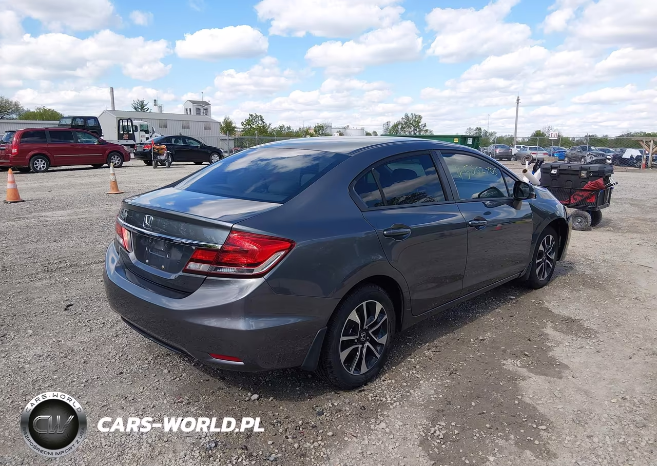 2013 Honda Civic Ex VIN:19XFB2F86DE026600 - 4