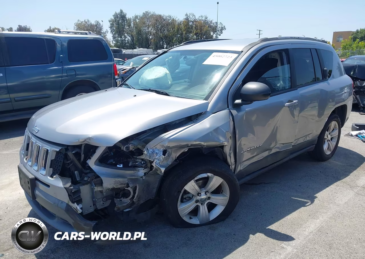 2017 Jeep Compass Sport Fwd VIN:1C4NJCBA7HD147978 - 2