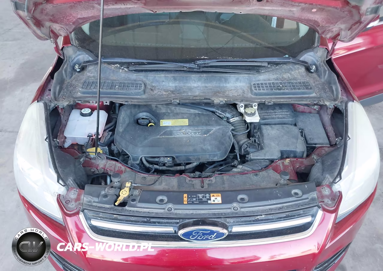 2014 Ford Escape Titanium VIN:1FMCU0JX5EUD06801 - 10