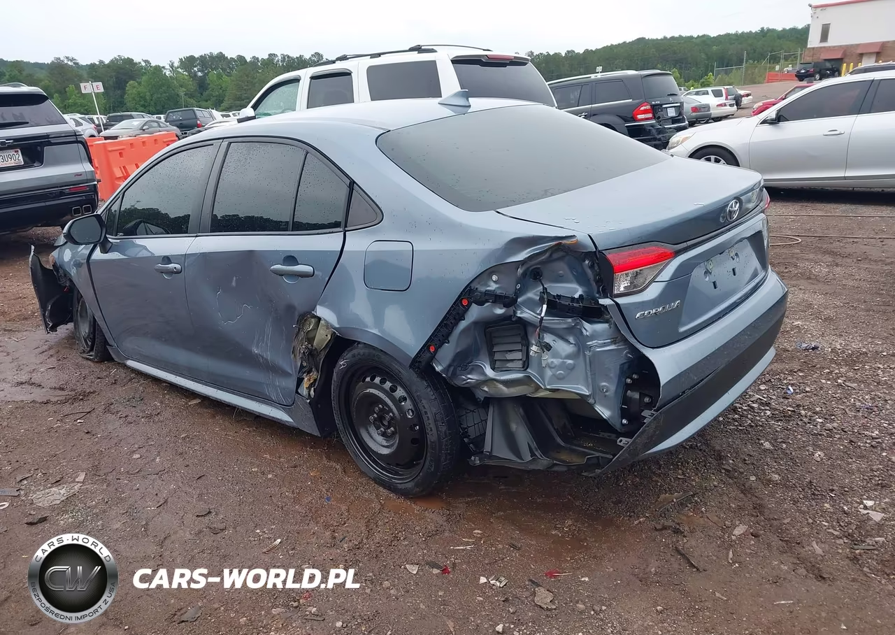 2020 Toyota Corolla L VIN:5YFDPRAE8LP130954 - 3