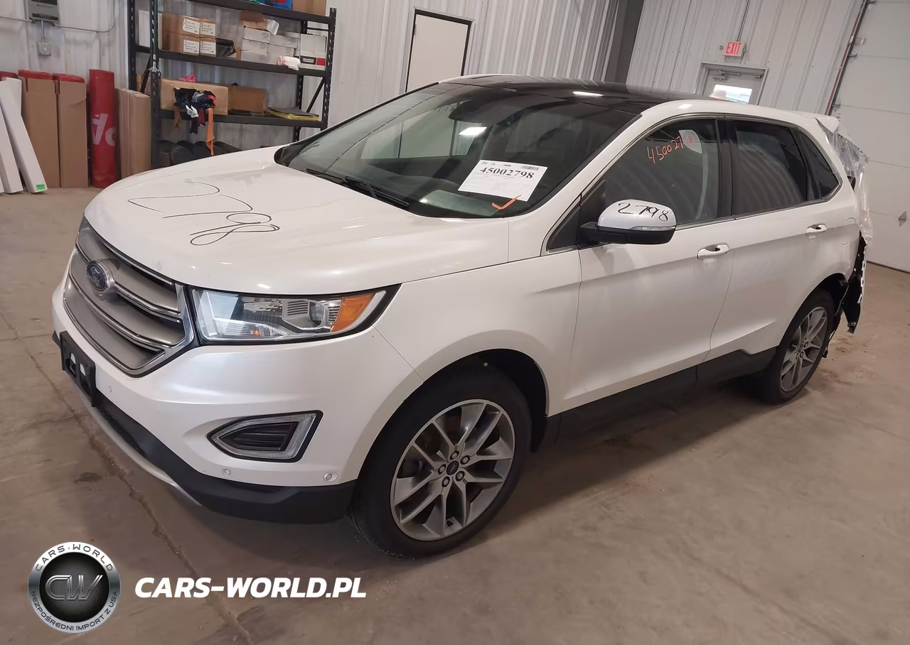 2015 Ford Edge Titanium VIN:2FMPK4K80FBB77573 - 2