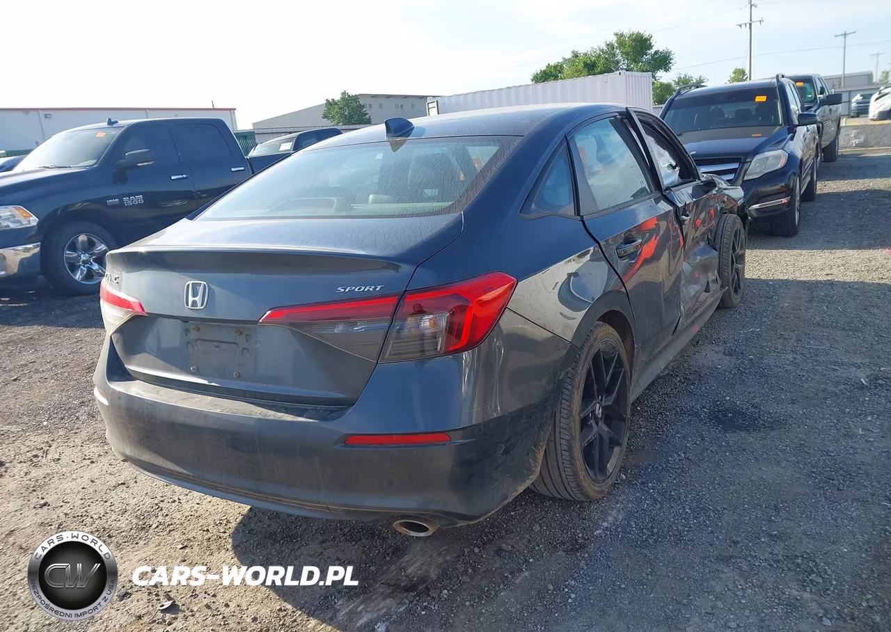 2024 Honda Civic Sport VIN:2HGFE2F58RH526011 - 4