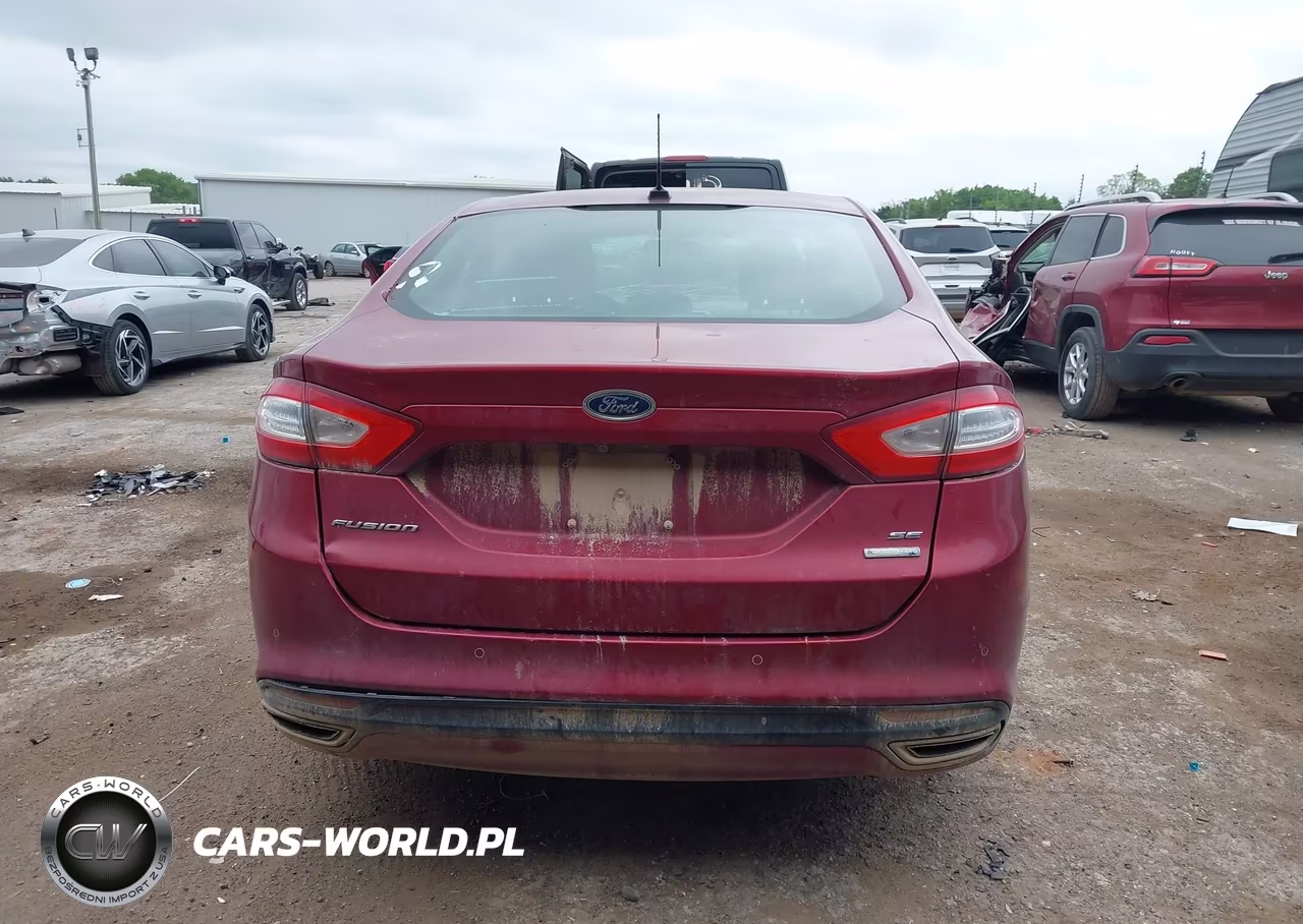 2016 Ford Fusion Se VIN:3FA6P0T90GR329667 - 16