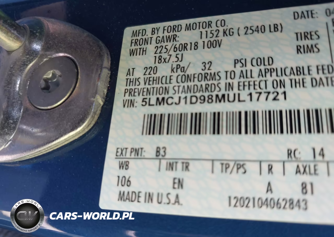 2021 Lincoln Corsair Standard VIN:5LMCJ1D98MUL17721 - 9