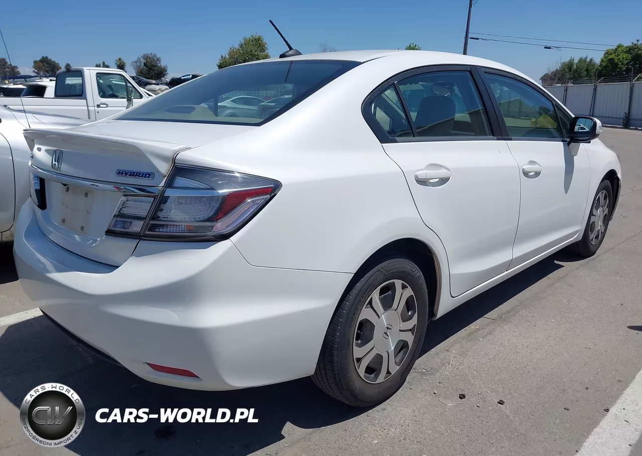 2013 Honda Civic Hybrid VIN:19XFB4F25DE200647 - 4