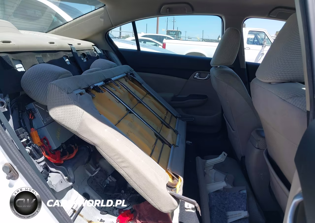 2013 Honda Civic Hybrid VIN:19XFB4F25DE200647 - 8
