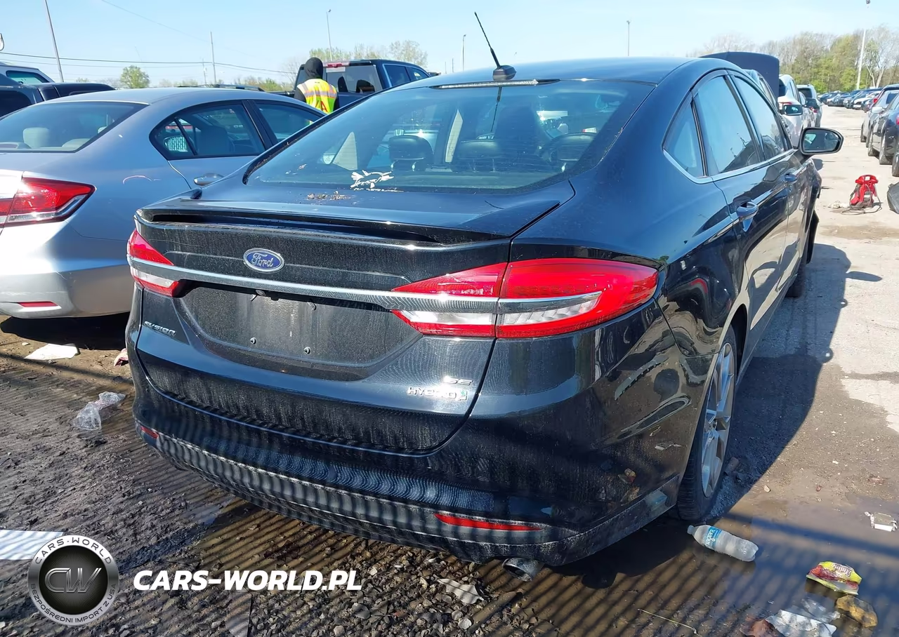 2017 Ford Fusion Hybrid Se VIN:3FA6P0LU2HR296189 - 4