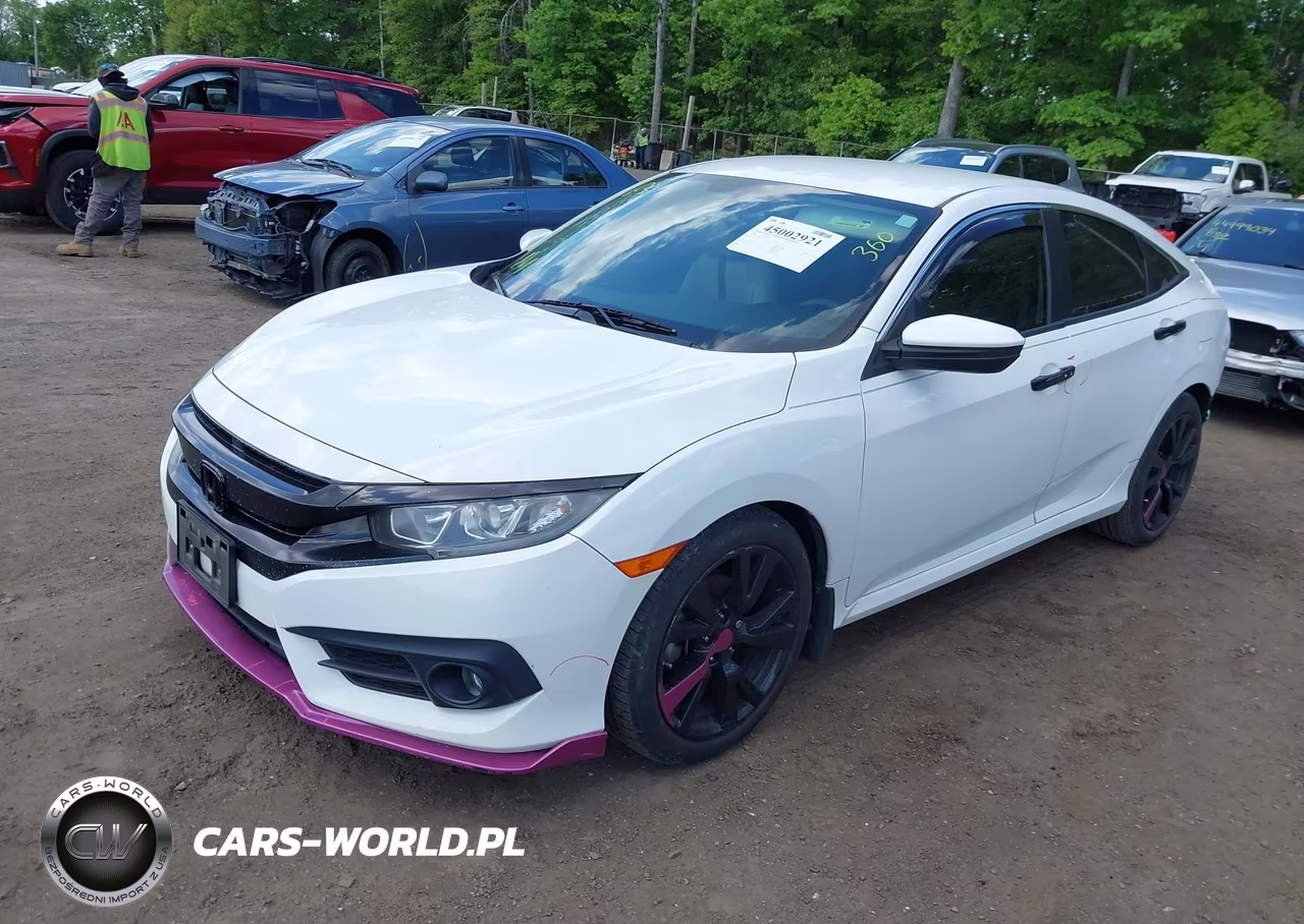 2016 Honda Civic Lx VIN:19XFC2F53GE250219 - 2