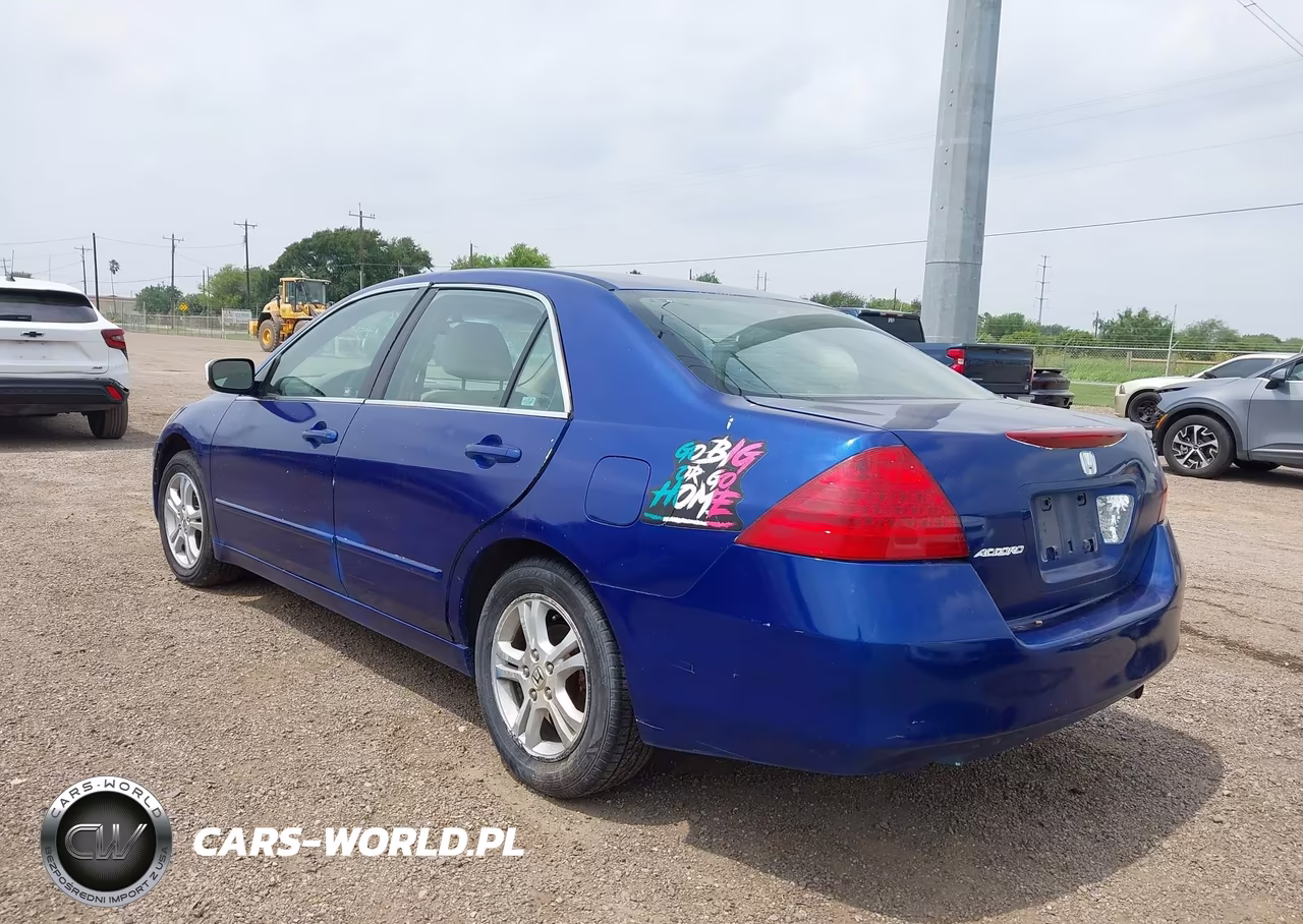 2006 Honda Accord 2.4 Se VIN:1HGCM55376A182902 - 3