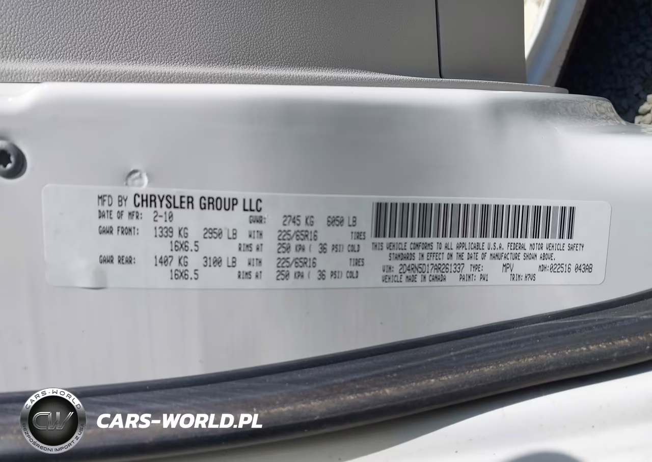 2010 Dodge Grand Caravan Sxt VIN:2D4RN5D17AR261337 - 9