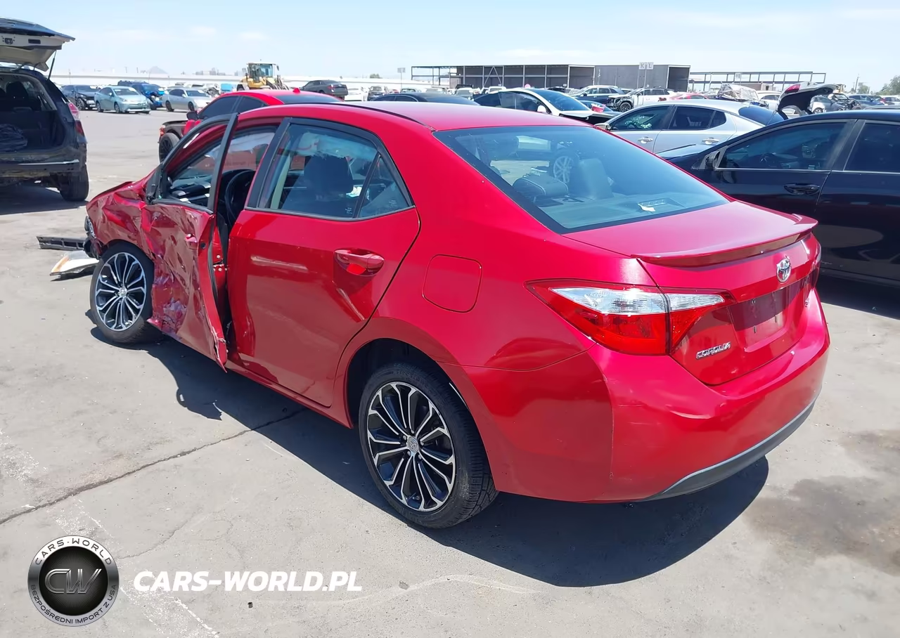 2016 Toyota Corolla S Plus VIN:2T1BURHE5GC503721 - 3