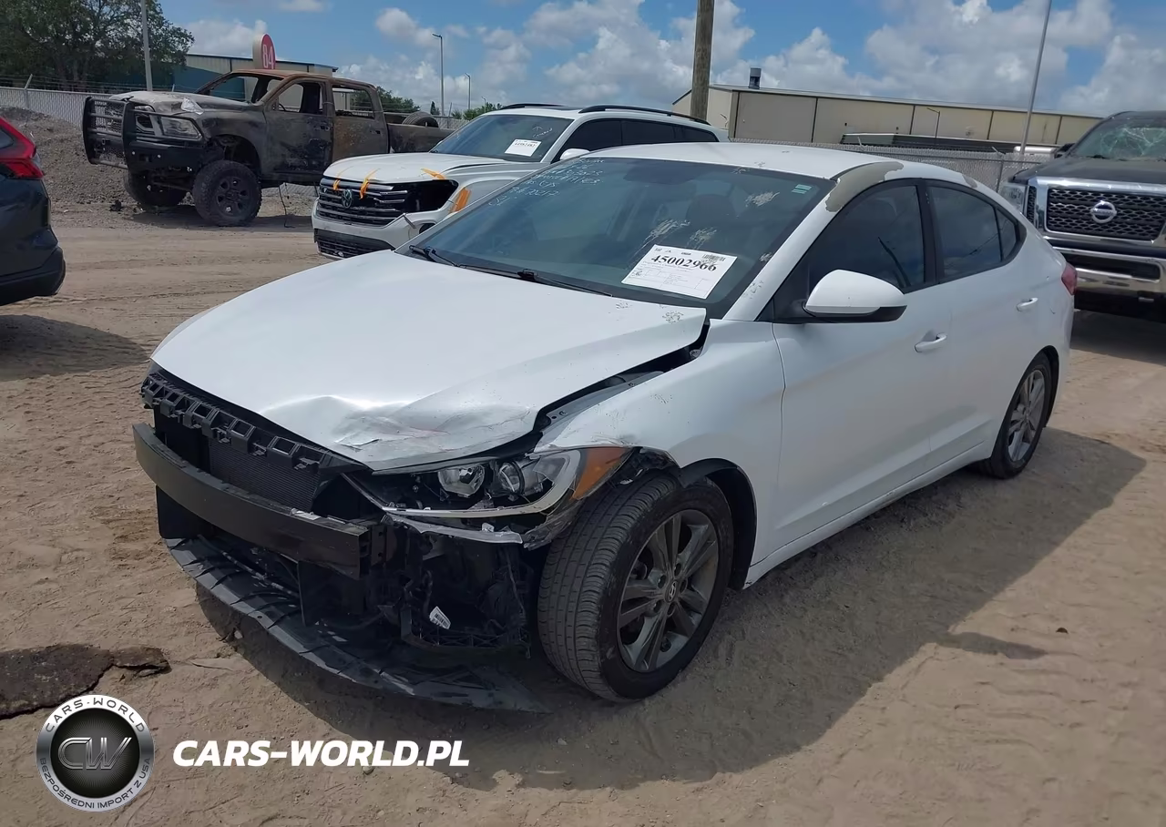2018 Hyundai Elantra Sel VIN:5NPD84LF5JH303023 - 2