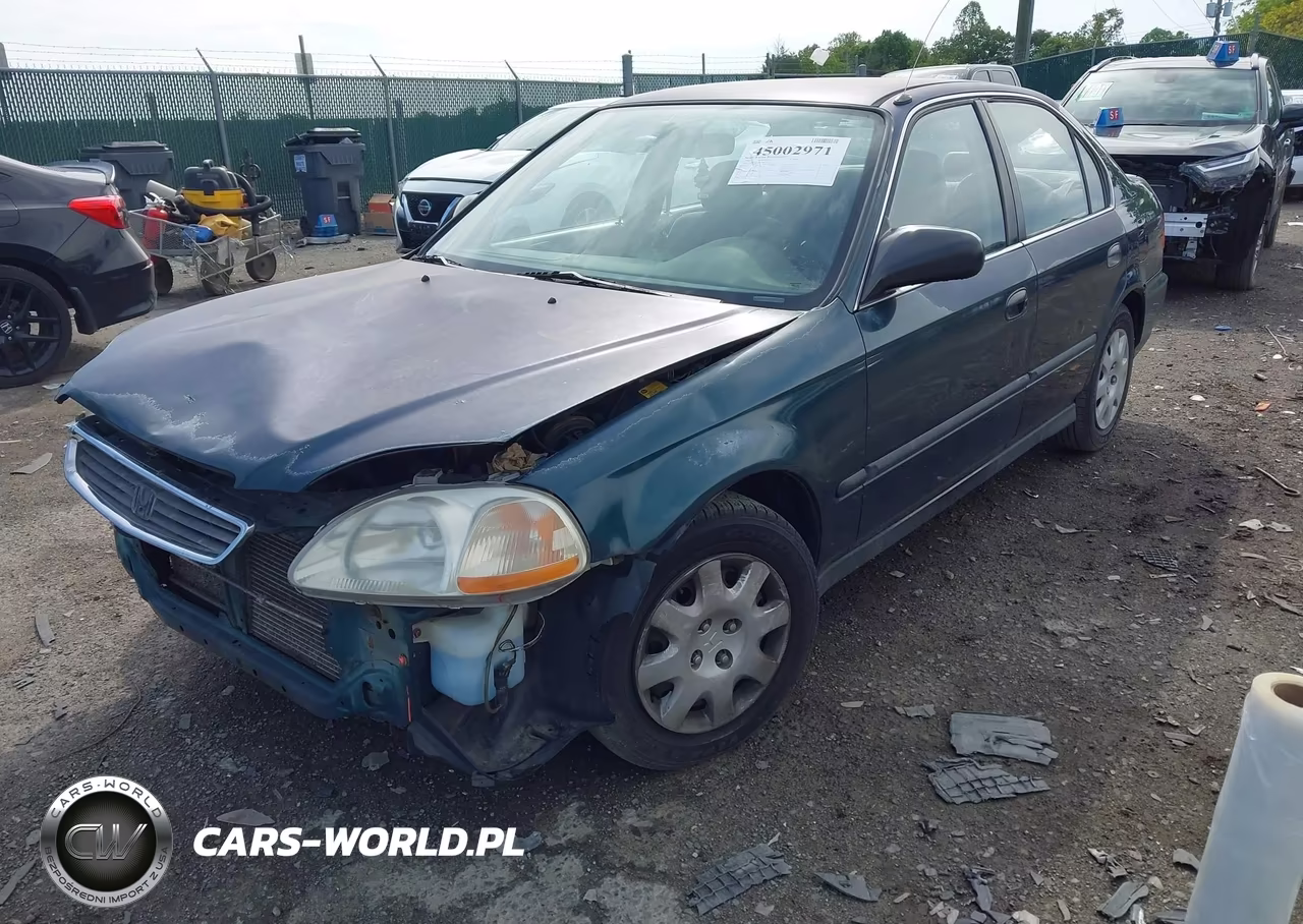 1998 Honda Civic Lx VIN:2HGEJ6678WH561353 - 2