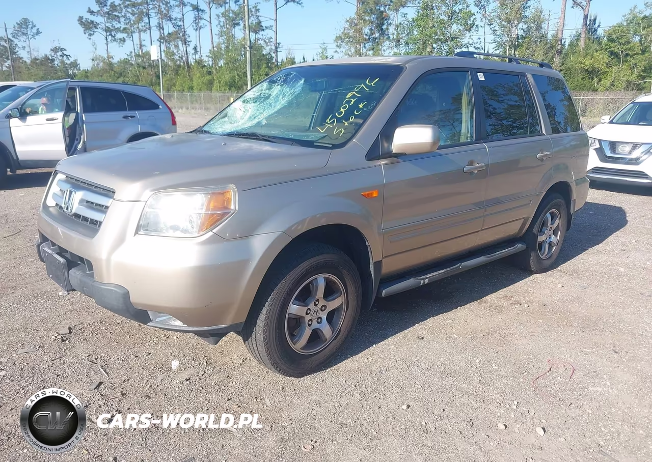 2007 Honda Pilot Ex-L VIN:5FNYF28587B006122 - 2