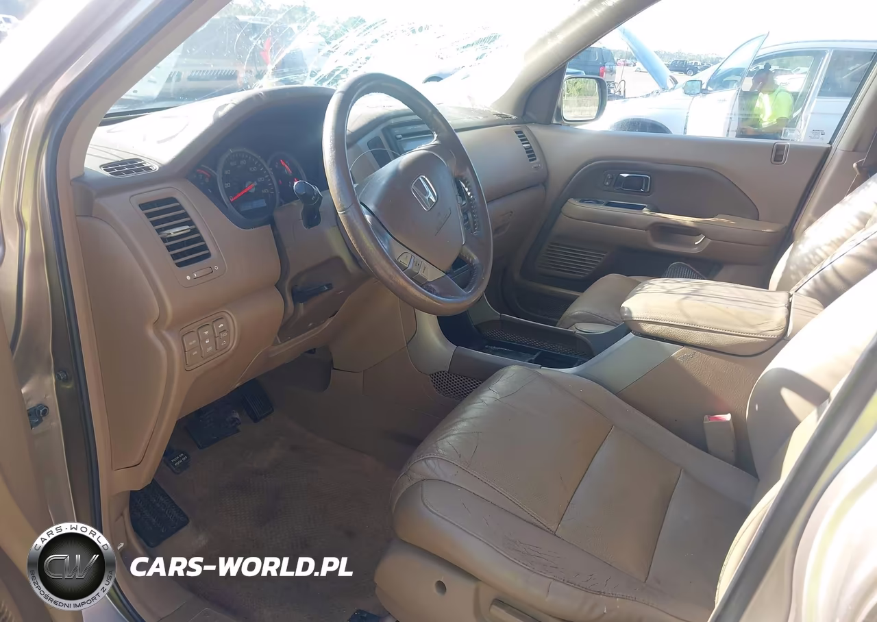 2007 Honda Pilot Ex-L VIN:5FNYF28587B006122 - 5