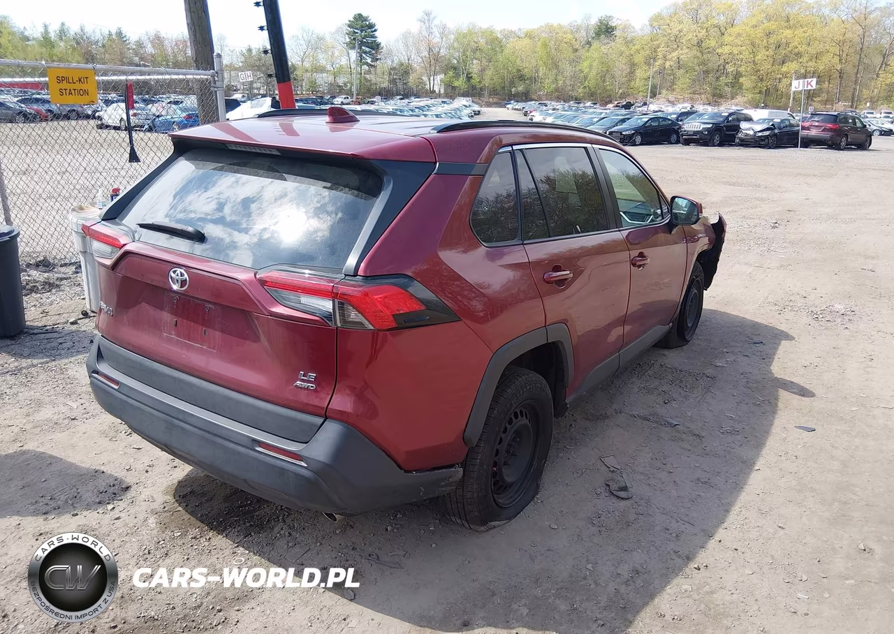 2020 Toyota Rav4 Le VIN:2T3G1RFV2LW104783 - 4