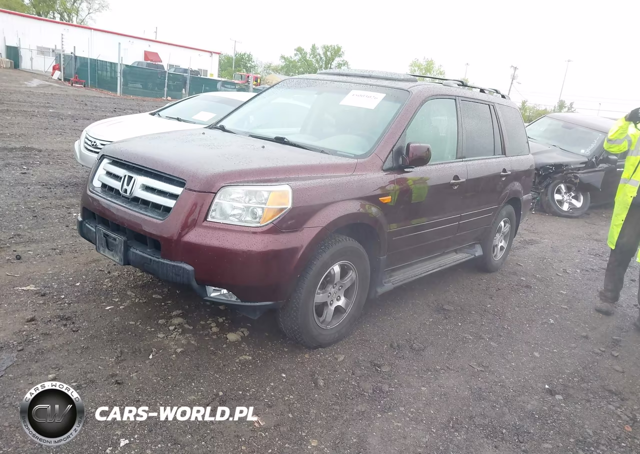 2008 Honda Pilot Ex-L VIN:5FNYF18598B023927 - 2