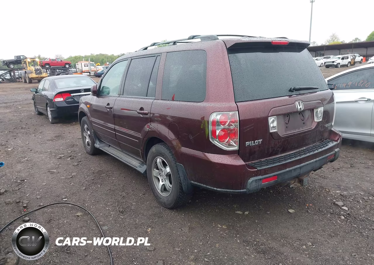 2008 Honda Pilot Ex-L VIN:5FNYF18598B023927 - 3