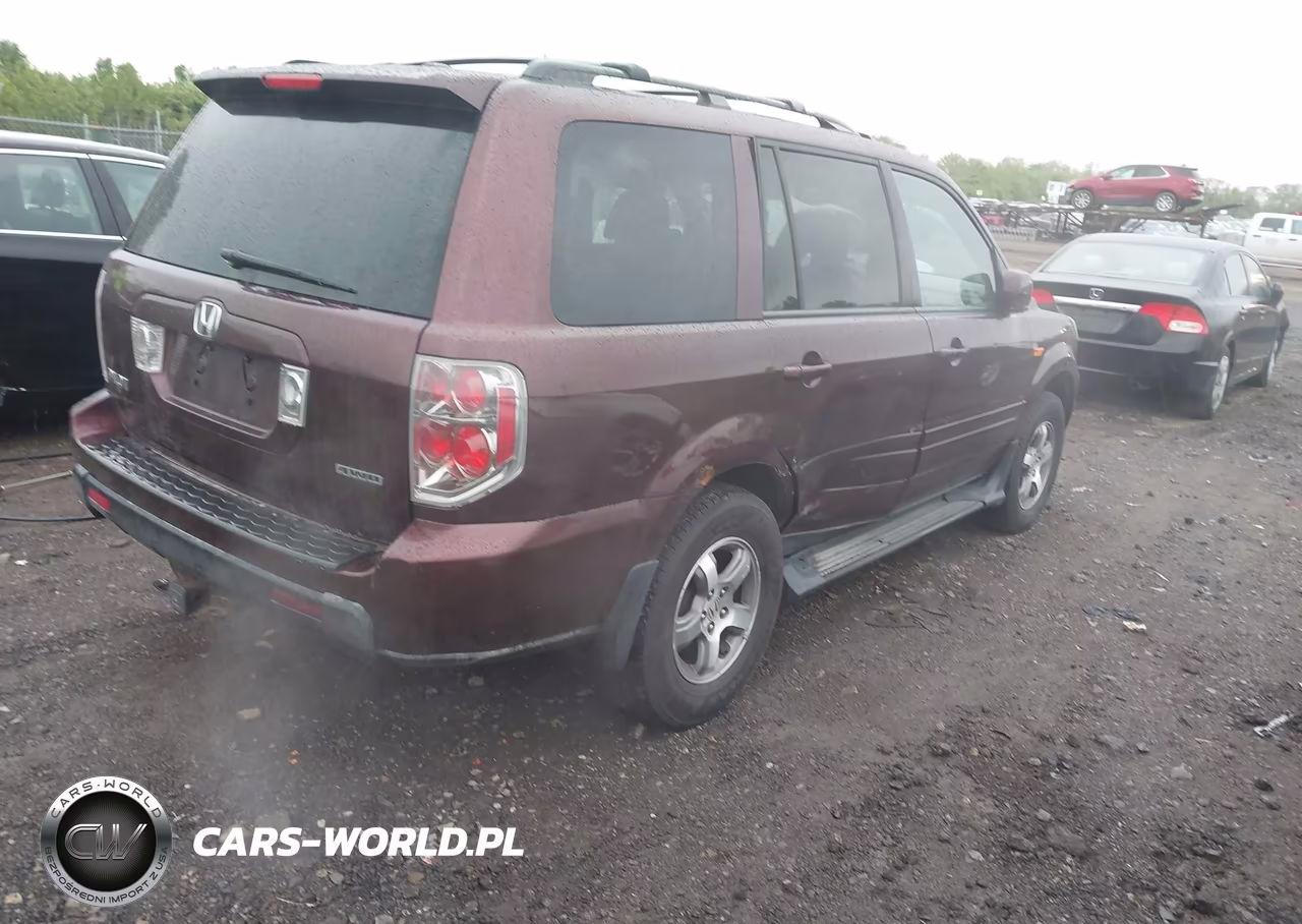 2008 Honda Pilot Ex-L VIN:5FNYF18598B023927 - 4