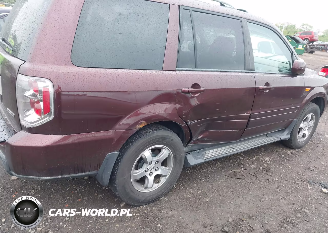 2008 Honda Pilot Ex-L VIN:5FNYF18598B023927 - 6