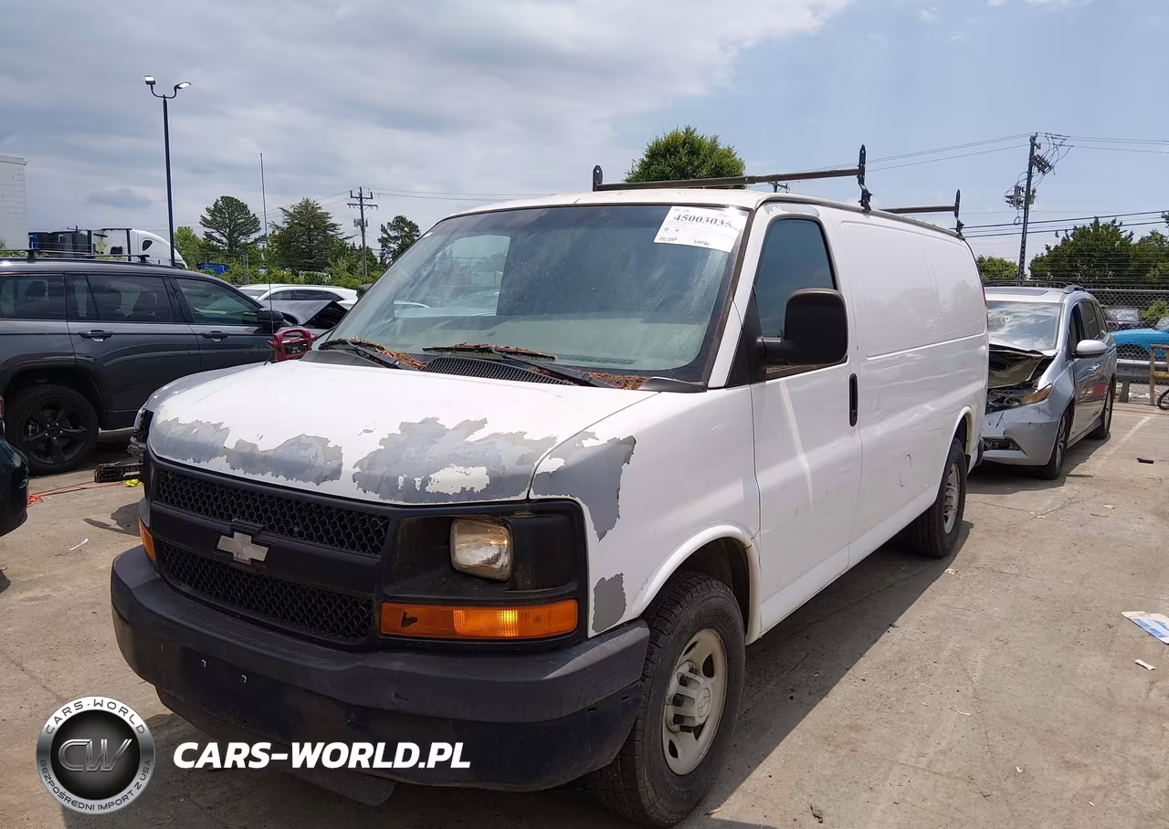2009 Chevrolet Express 2500 Work Van VIN:1GCGG25C291128496 - 2