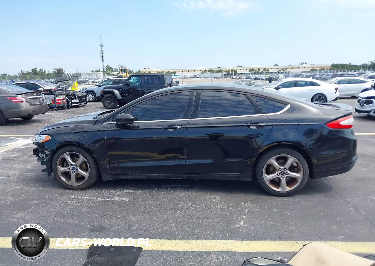 2016 Ford Fusion S VIN:3FA6P0G74GR337974 - 14