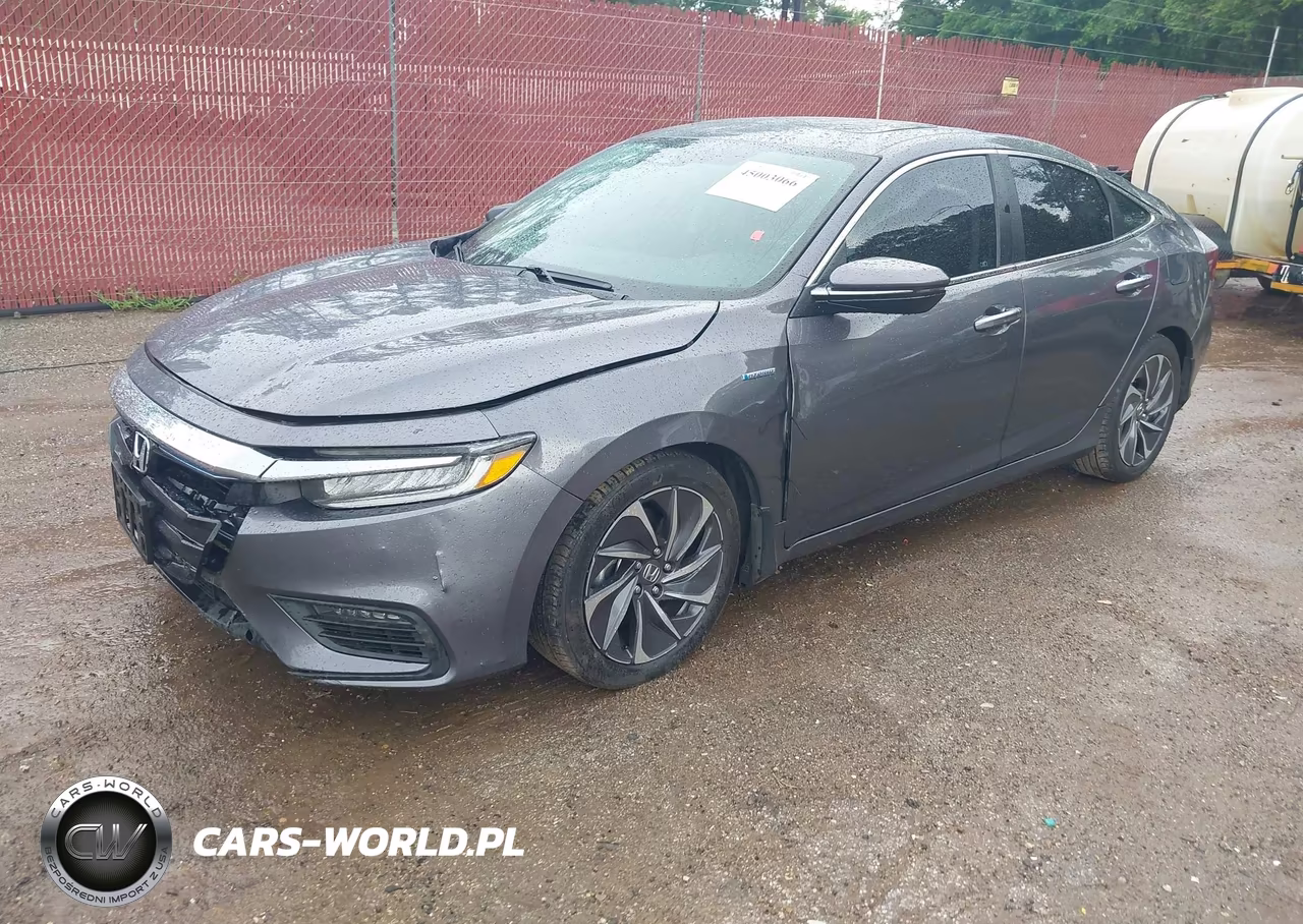 2022 Honda Insight Touring VIN:19XZE4F93NE011644 - 2