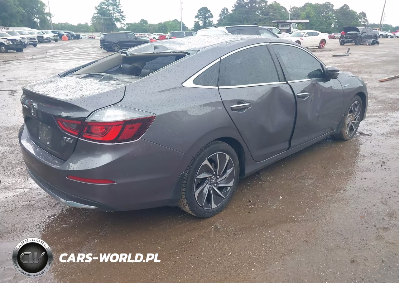 2022 Honda Insight Touring VIN:19XZE4F93NE011644 - 4