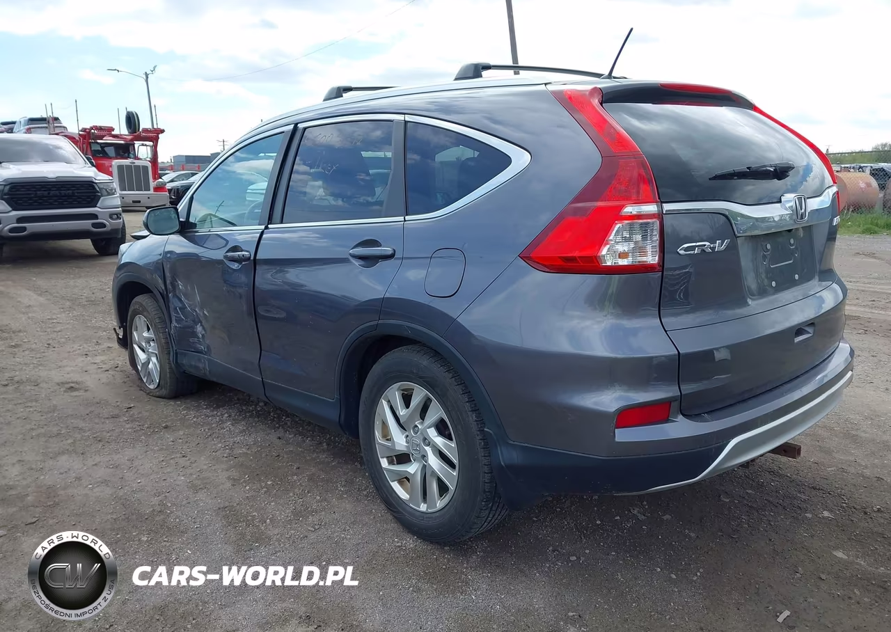 2015 Honda Cr-V Ex VIN:5J6RM4H5XFL053955 - 3