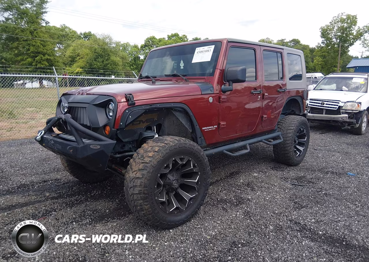 2008 Jeep Wrangler Unlimited Sahara VIN:1J8GA591X8L543198 - 2