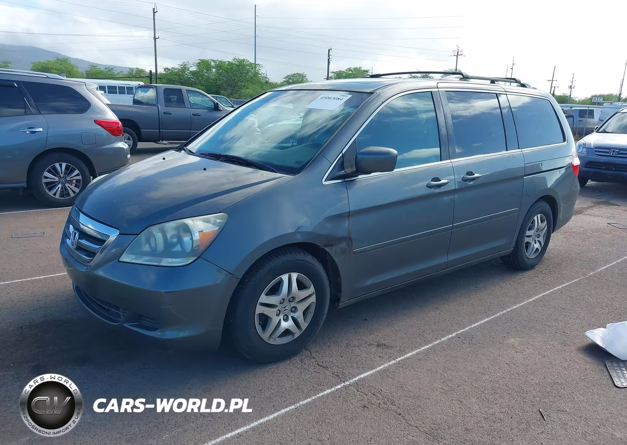 2007 Honda Odyssey Ex-L VIN:5FNRL38687B421985 - 2
