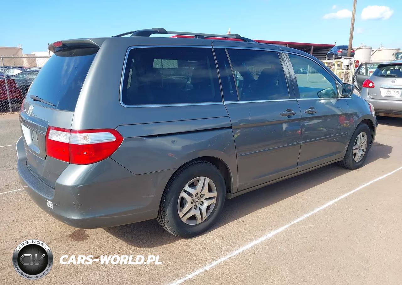 2007 Honda Odyssey Ex-L VIN:5FNRL38687B421985 - 4