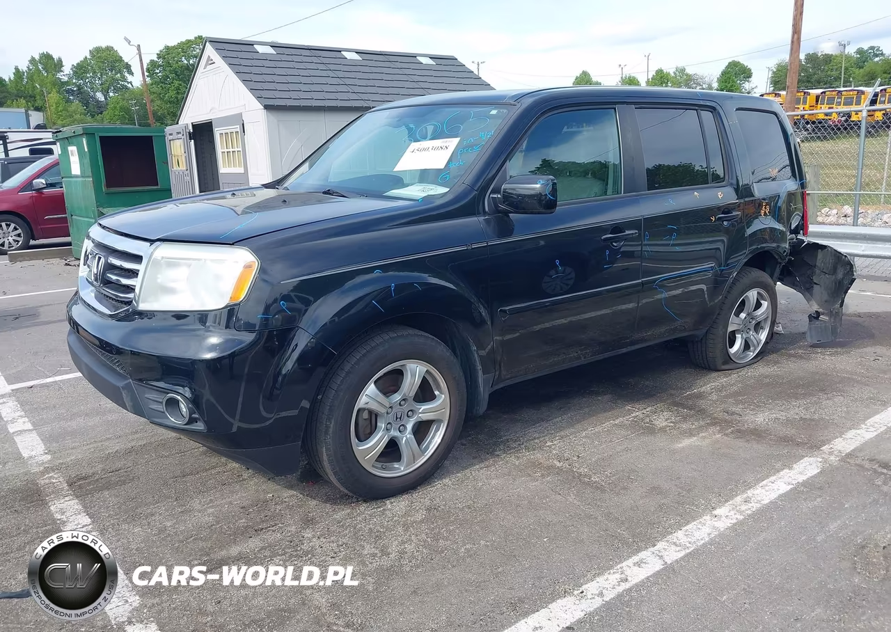 2015 Honda Pilot Ex-L VIN:5FNYF3H59FB015609 - 2